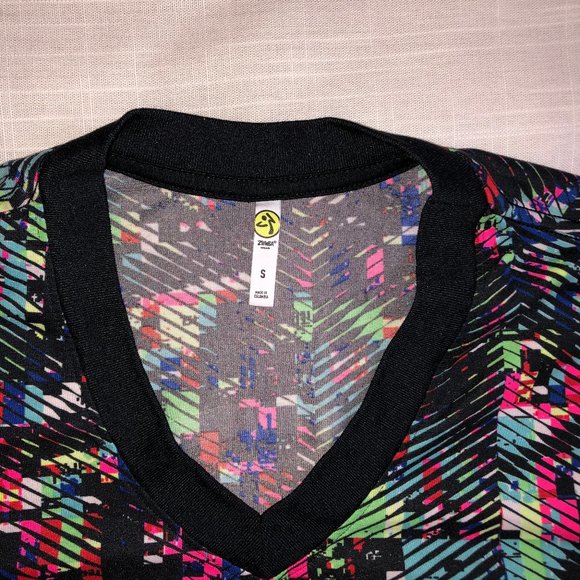 Men's Zumba Fitness T-Shirt, sz small - Picture 4 of 12